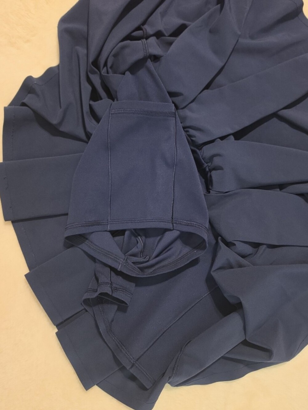 (2) OFFLINE by Aerie Real Good Small Belted Pleated Skorts Hot Pink and blue - Picture 8 of 12